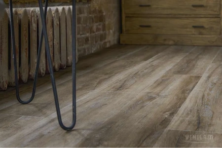 Кварцвиниловый ламинат CERAMO VINILAM NEW CORK 8895-EIR Дуб Биль 8 mm